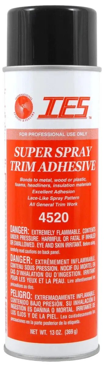 Ies Super Spray Trim Adhesive 4520 13 Fl.]Oz. Spray Can 1