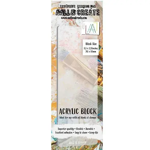 Aall And Create Acrylic Block -- Border 1