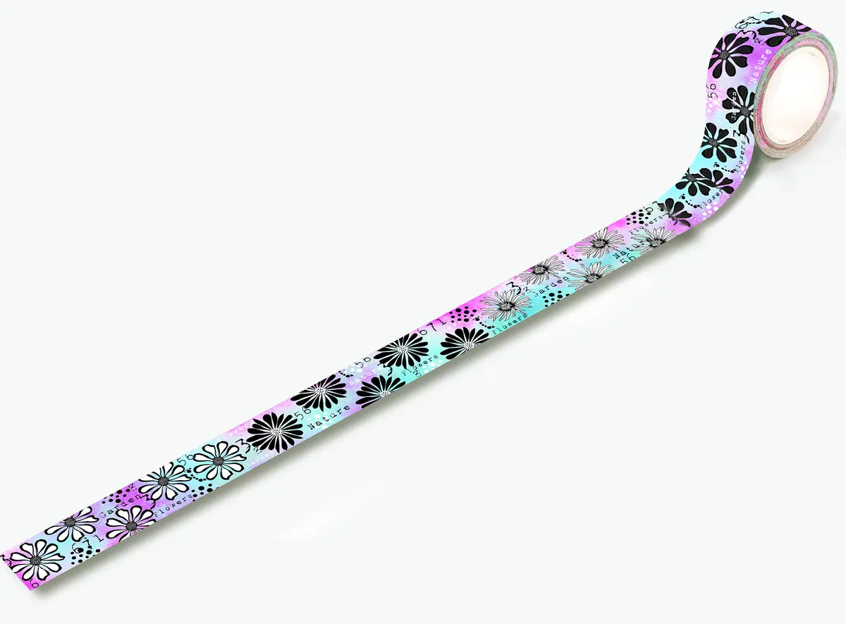 Aall And Create #80 - Washi Tape - Ditzy Daisies 1