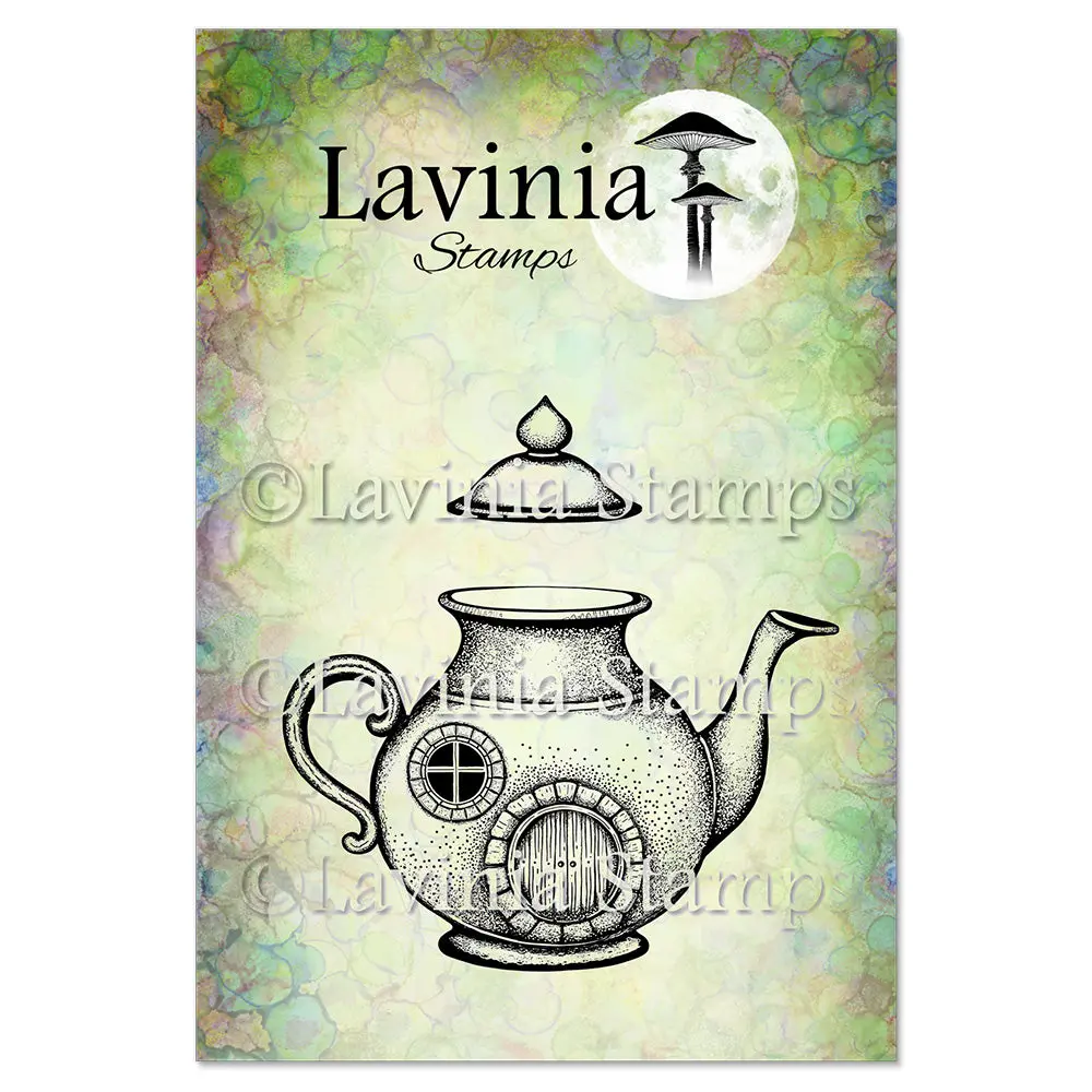 Lavinia Stamps - Teapot Cottage Stamp 1