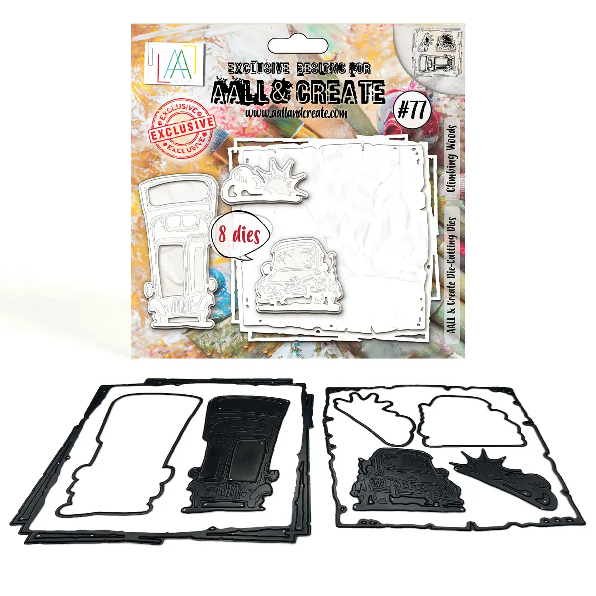 Aall And Create - Die-Cutting Die Set - Climbing Woods 1