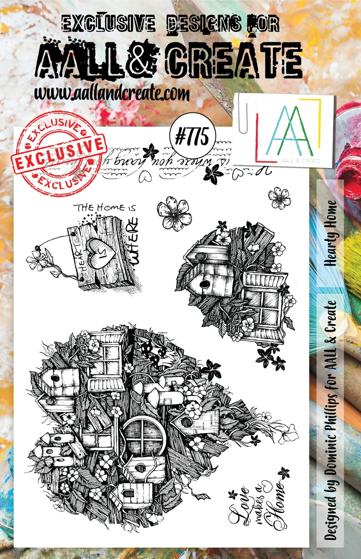 Aall And Create Stamp Set - 775 - Hearty Home 1