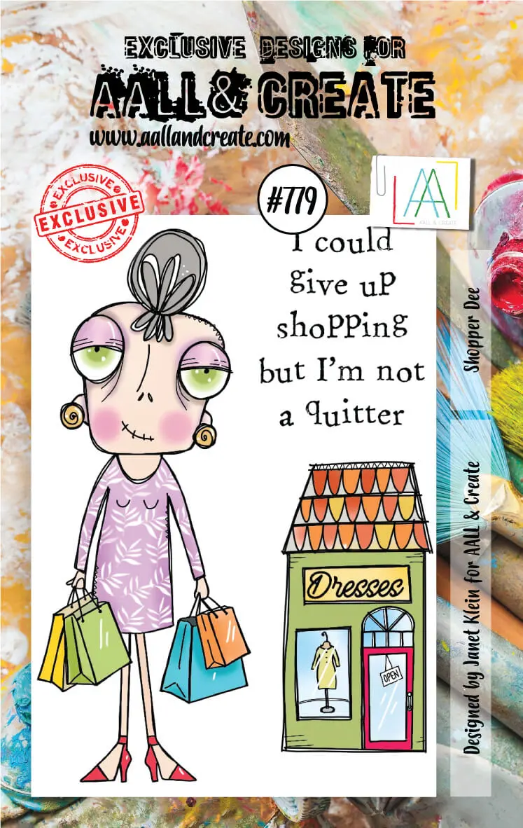 Aall And Create Stamp Set -779- Shopper Dee 1