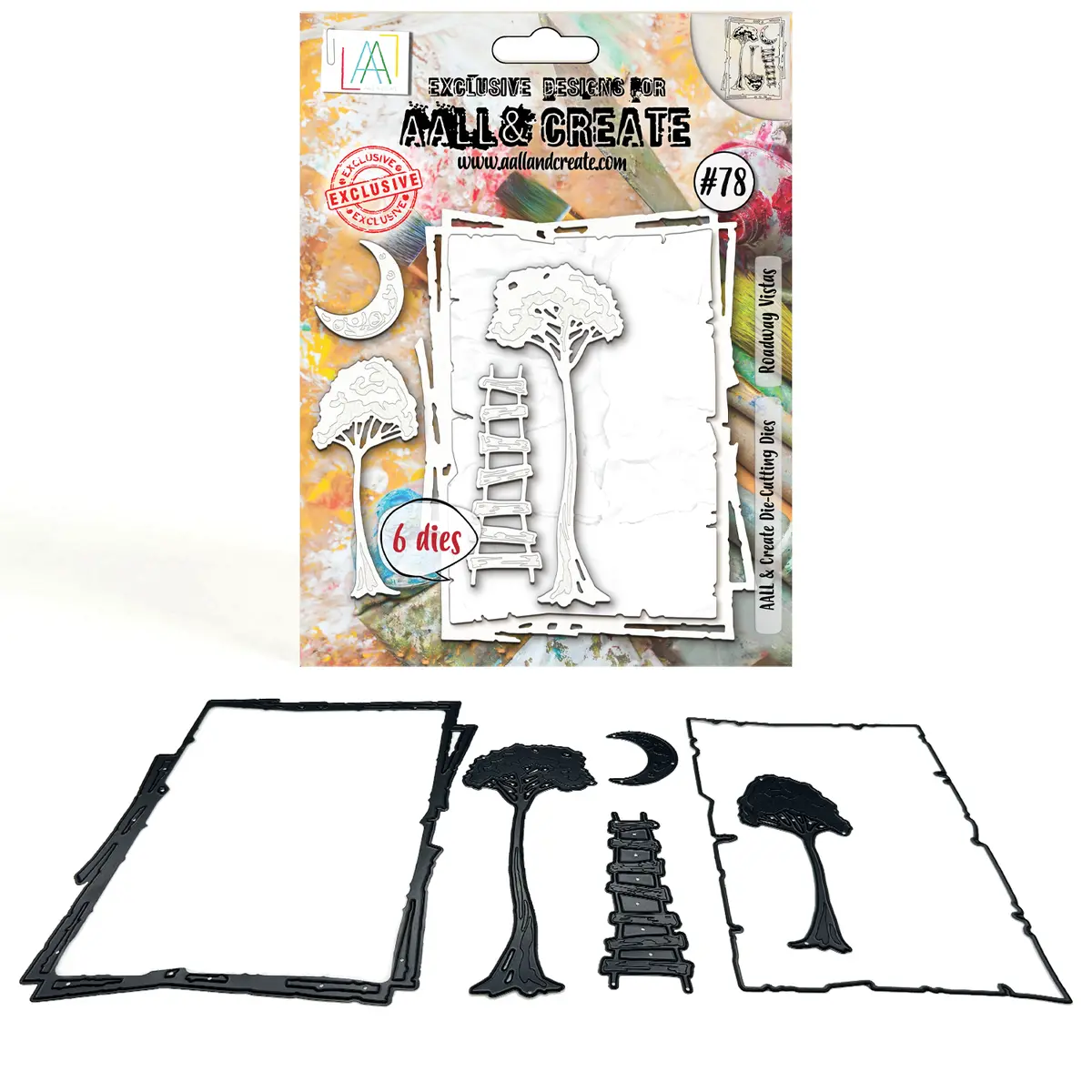 Aall And Create - Die-Cutting Die Set - Roadway Vistas 1