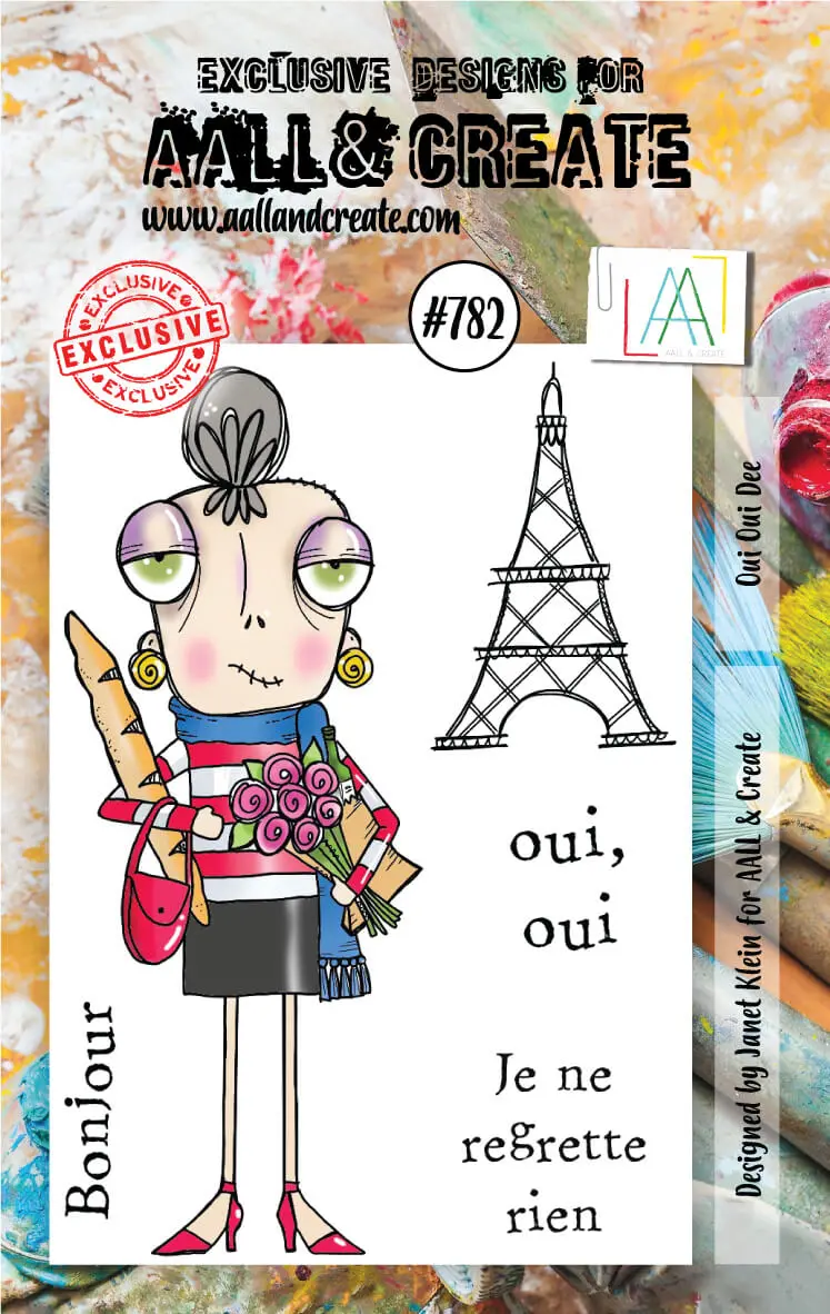 Aall And Create Stamp Set -782 - Oui Oui Dee 1