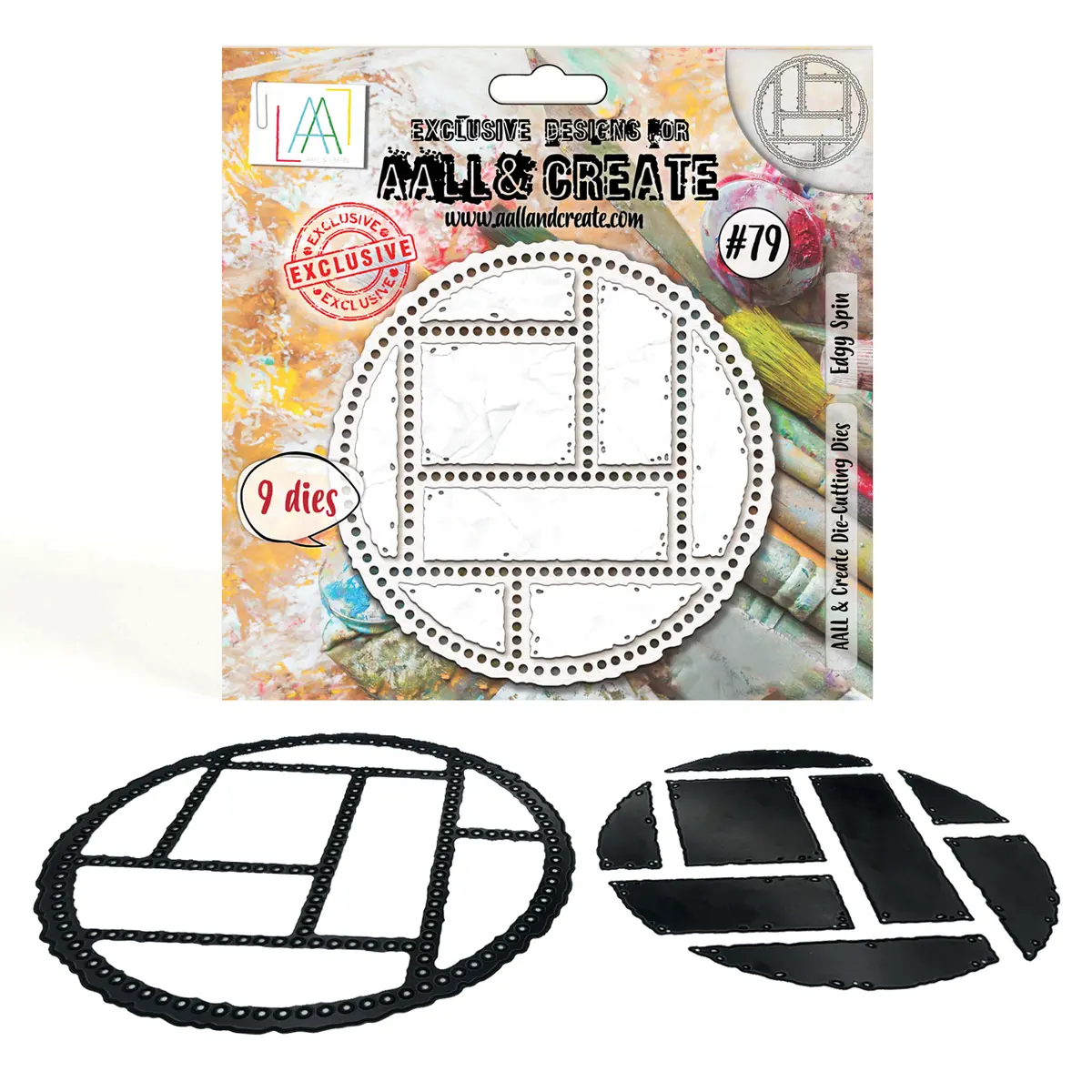 Aall And Create - Die-Cutting Die Set - Edgy Spin 1