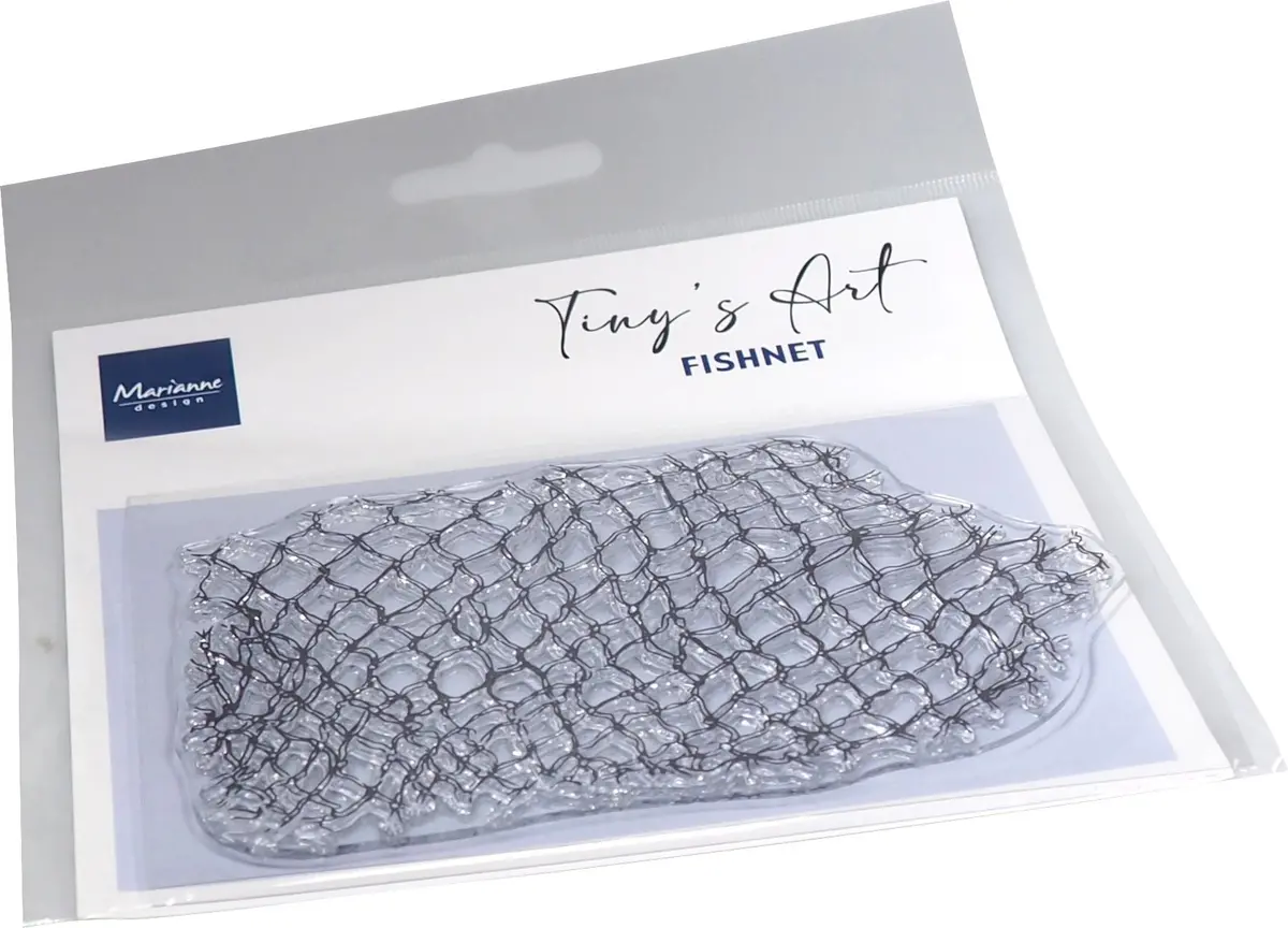 Marianne Design Clear Stamp - Tiny's Art - Fishnet 1