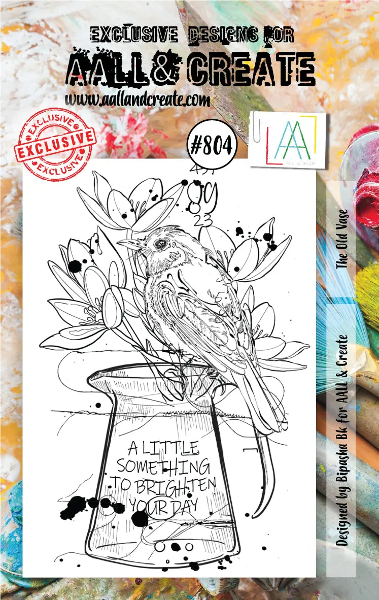 Aall And Create Stamp Set - 804 - The Old Vase 1