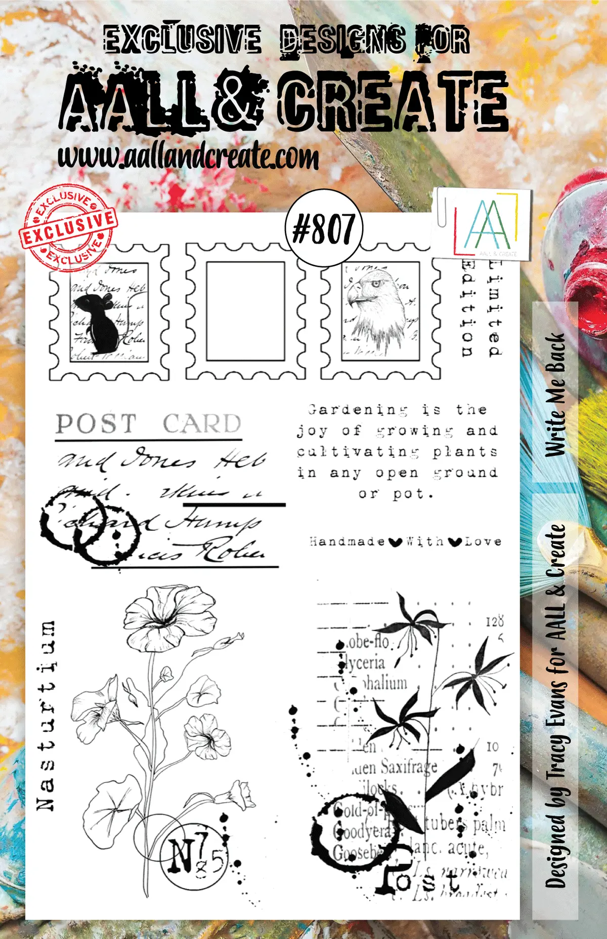 Aall And Create Stamp Set - 807 - Write Me Back 1