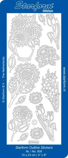 Deco Stickers - Sunflowers 1
