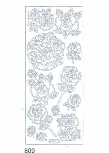 Deco Stickers - Roses 1