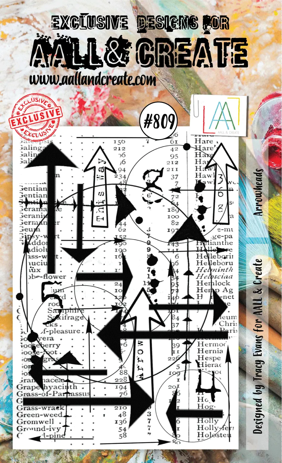 Aall And Create Stamp Set - 809 - Arrowheads 1