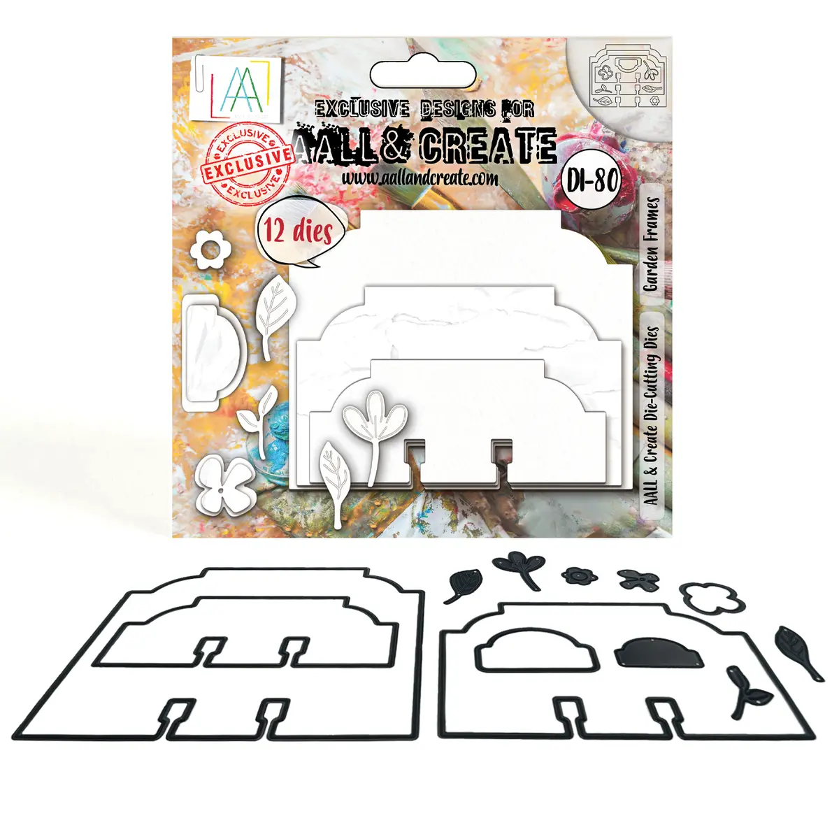 Aall And Create - Die-Cutting Die Set - Garden Frames 1
