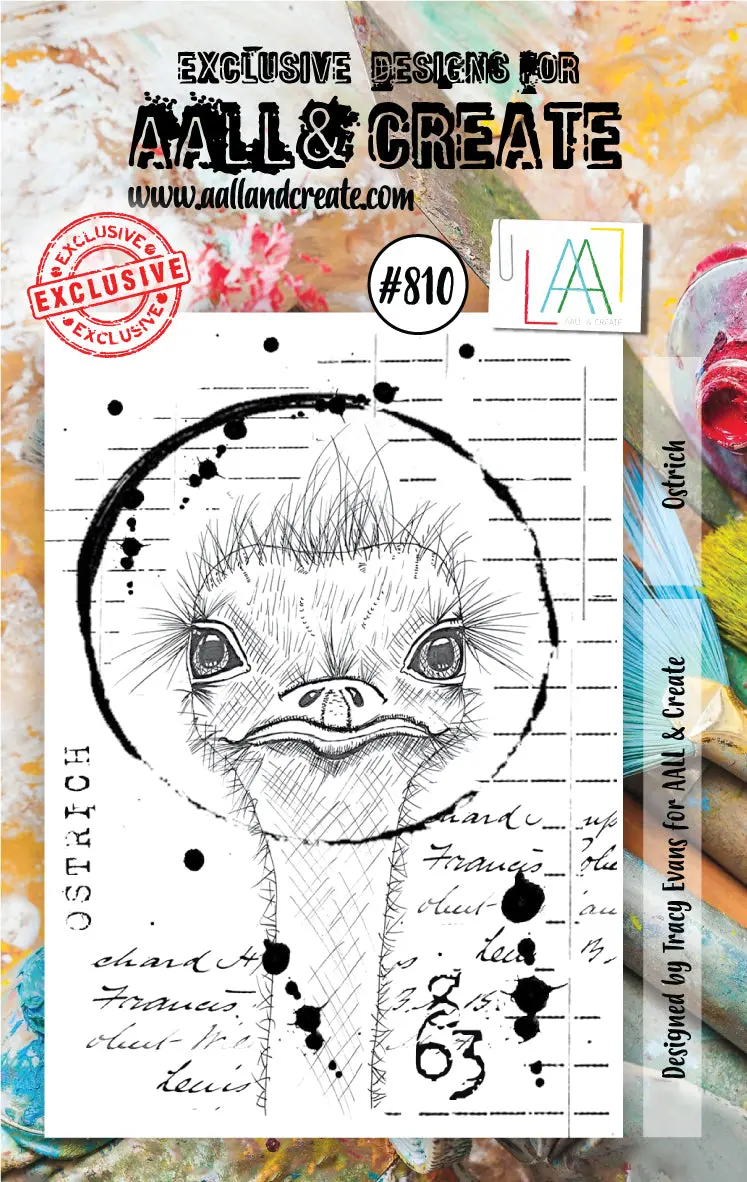 Aall And Create Stamp Set - 810 - Ostrich 1