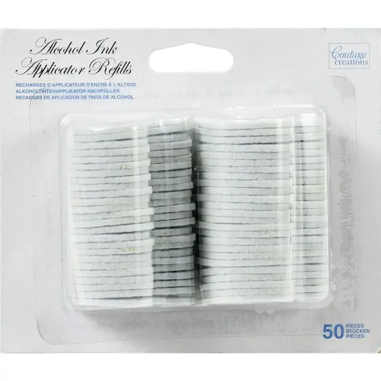 Alcohol Ink Applicator Tool Felt Refills ( 50 Pack ) 1