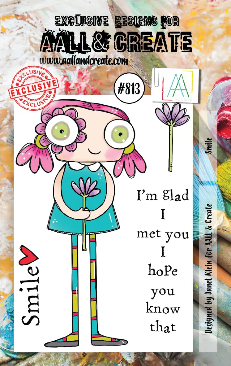 Aall And Create Stamp Set - 813 - Smile 1