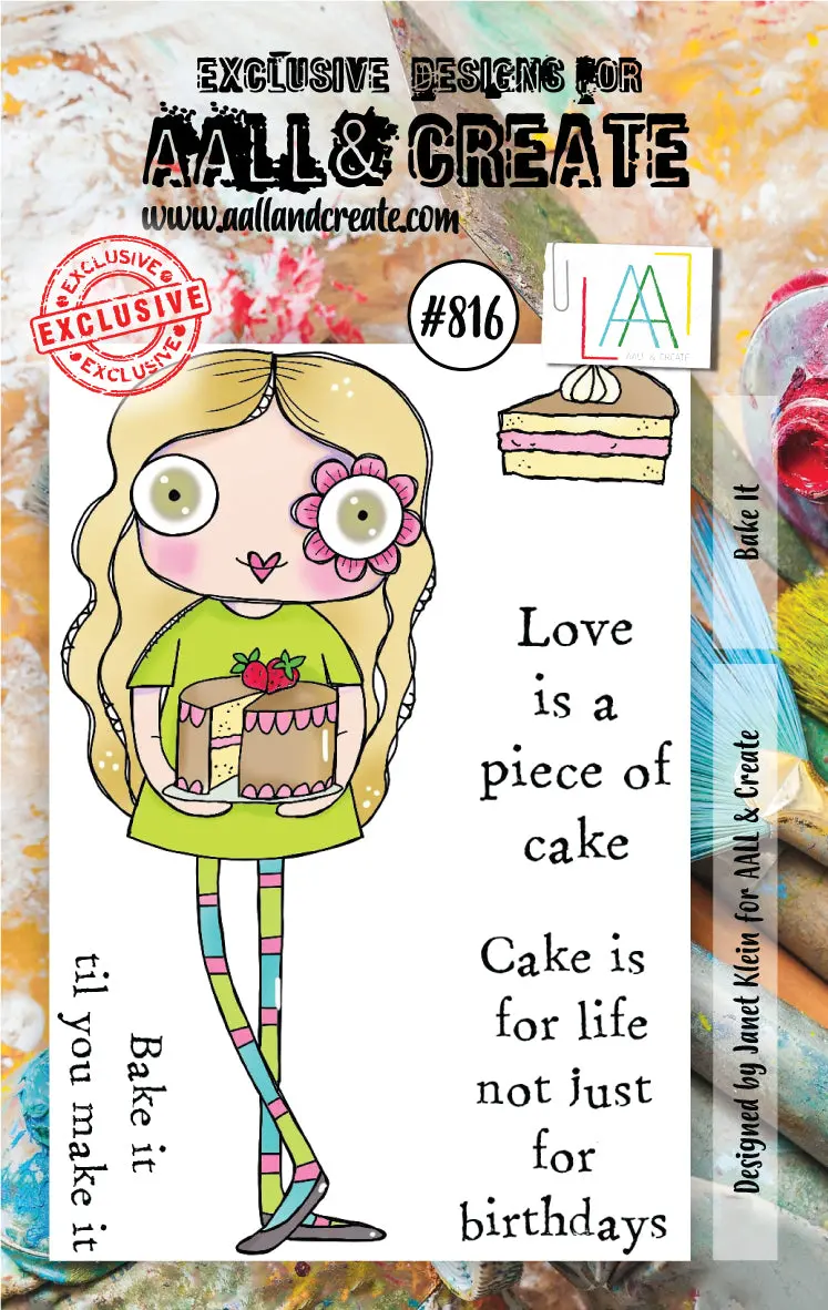 Aall And Create Stamp Set - 816 - Bake It 1