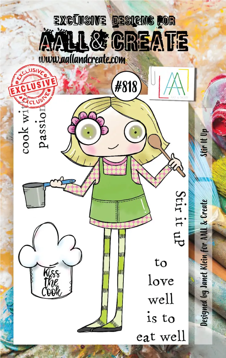 Aall And Create Stamp Set - 818 - Stir It Up 1