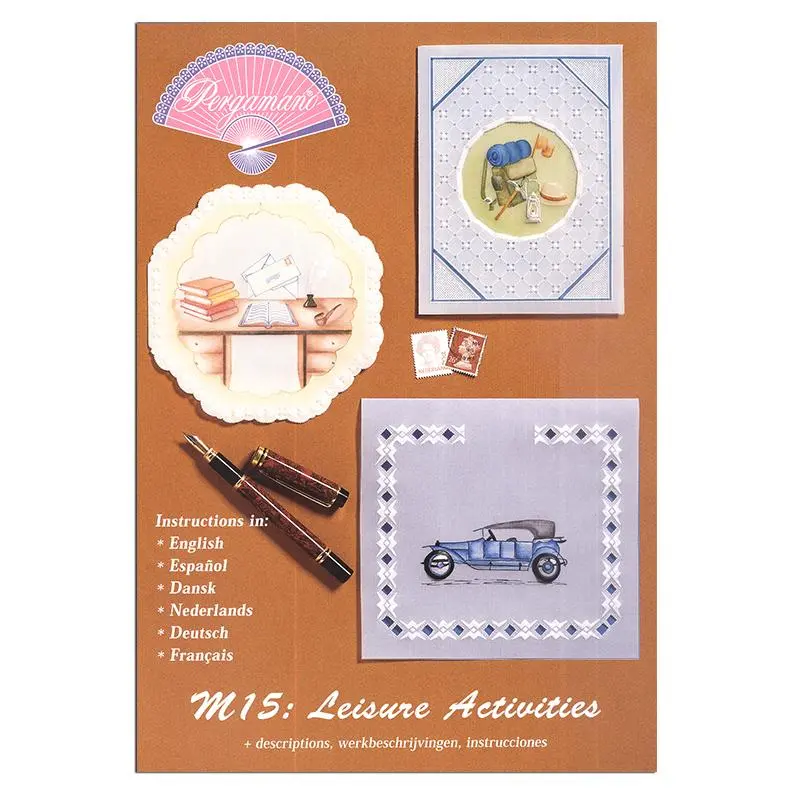 Pergamano Pattern Booklet M15 Leisure Activities 1