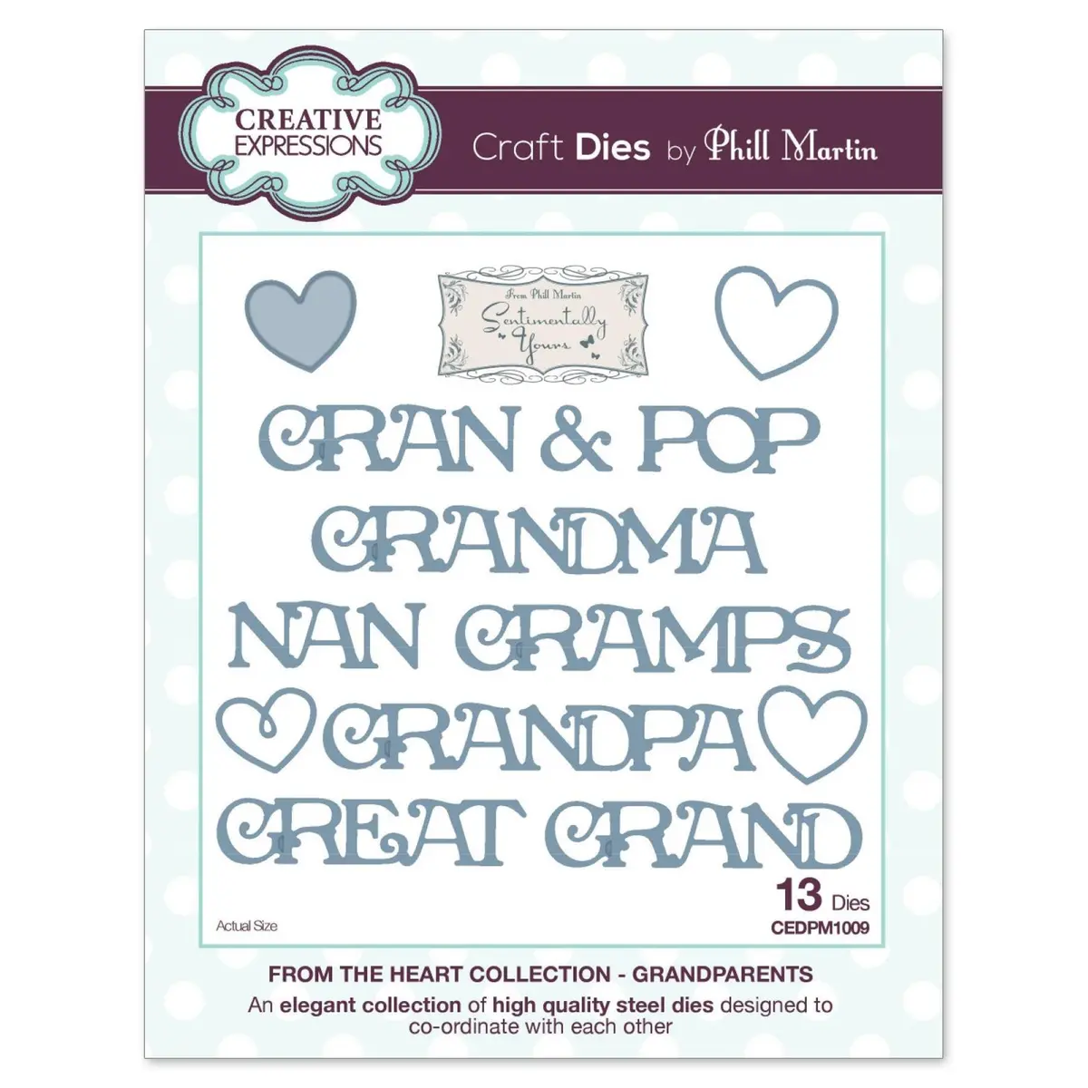 Phill Martin Sentimentally Yours: From The Heart Collection: Grandparents 1
