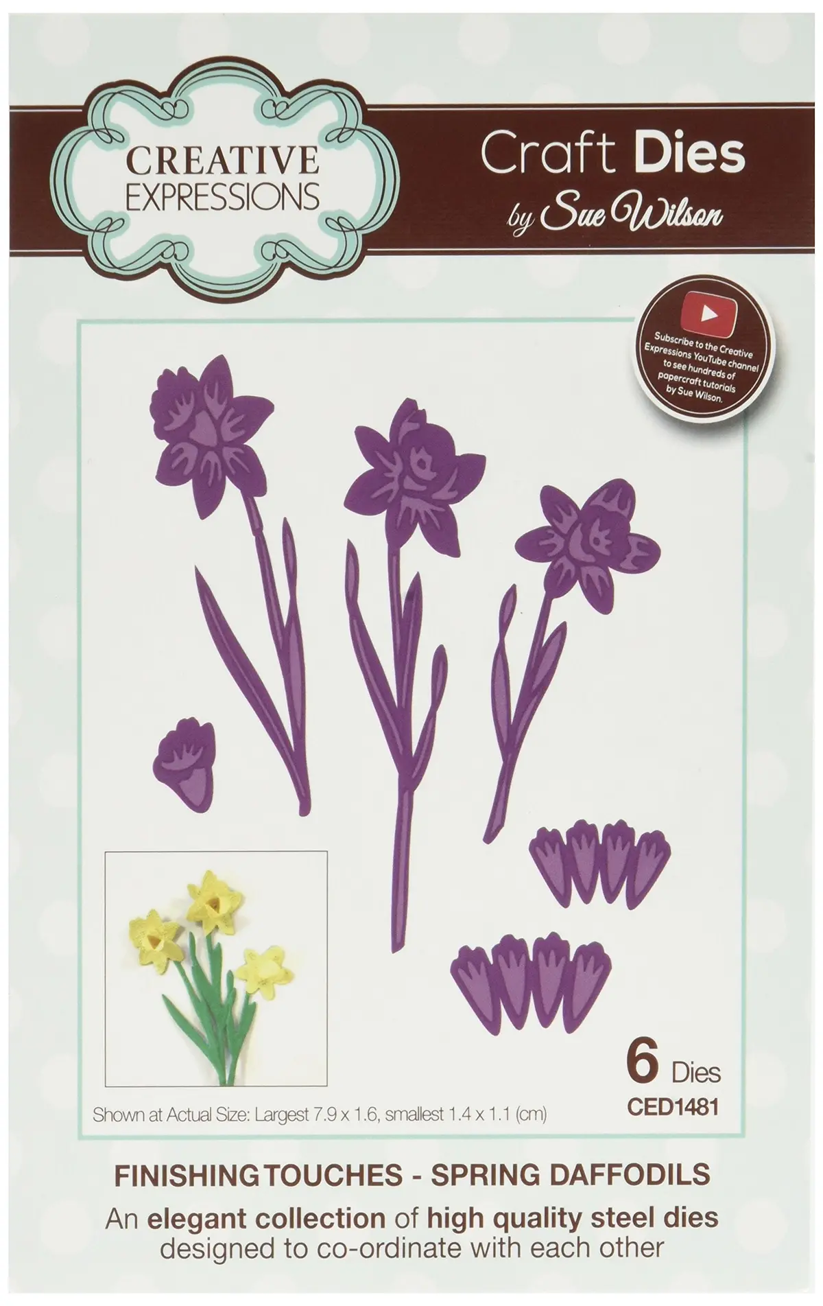 Finishing Touches Collection Spring Daffodils Die 1