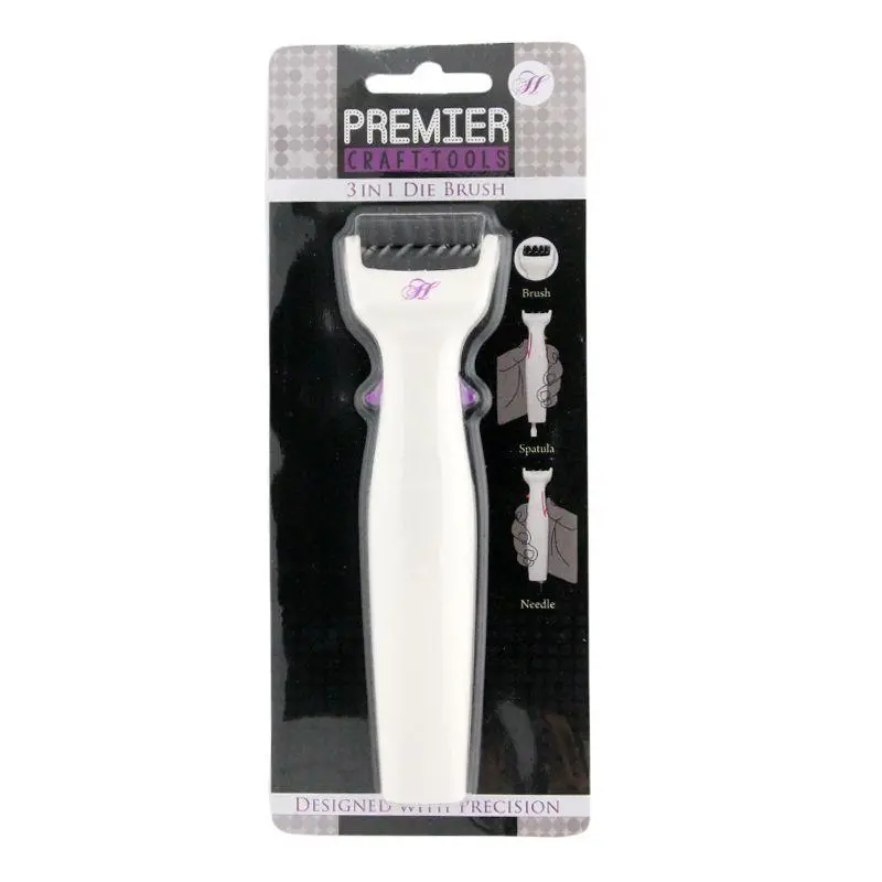Premier Craft Tools - 3-In-1 Die Brush 1