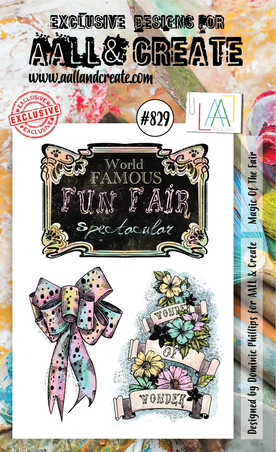 Aall And Create Stamp Set - 829 - Magic Of The Fair 1