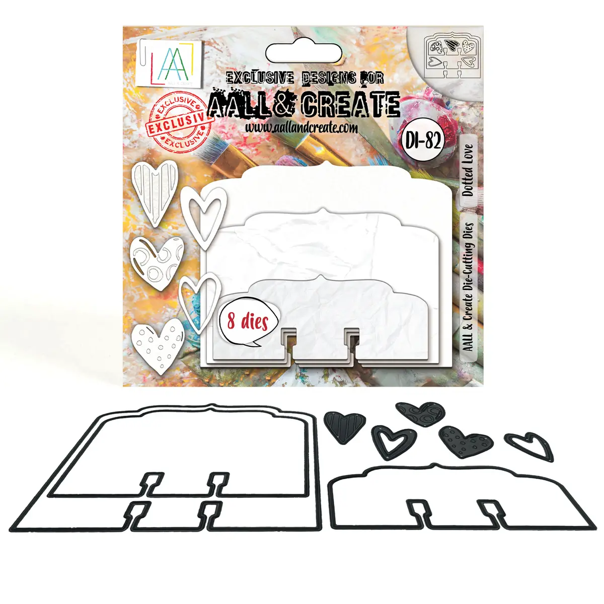 Aall And Create - Die-Cutting Die Set - Dotted Love 1