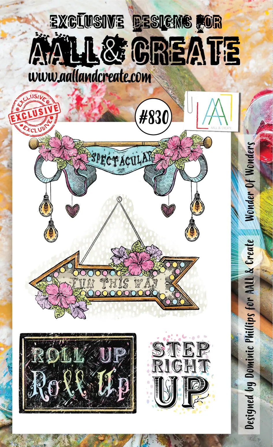 Aall And Create Stamp Set - 830 - Wonder Of Wonders 1