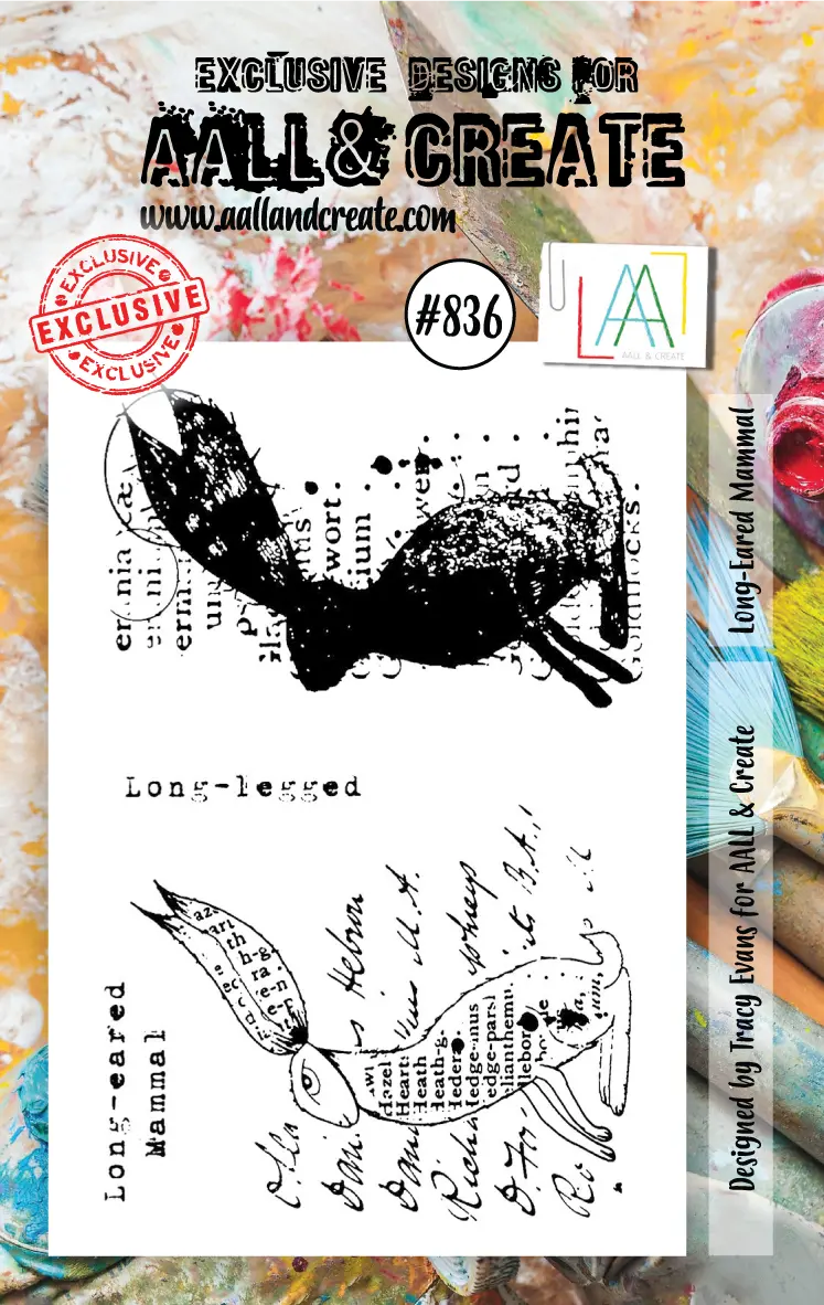 Aall And Create Stamp Set - 836 - Long-Eared Mammal 1