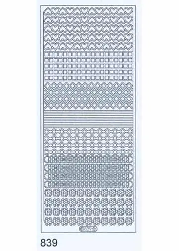 Deco Stickers - Small Borders 1