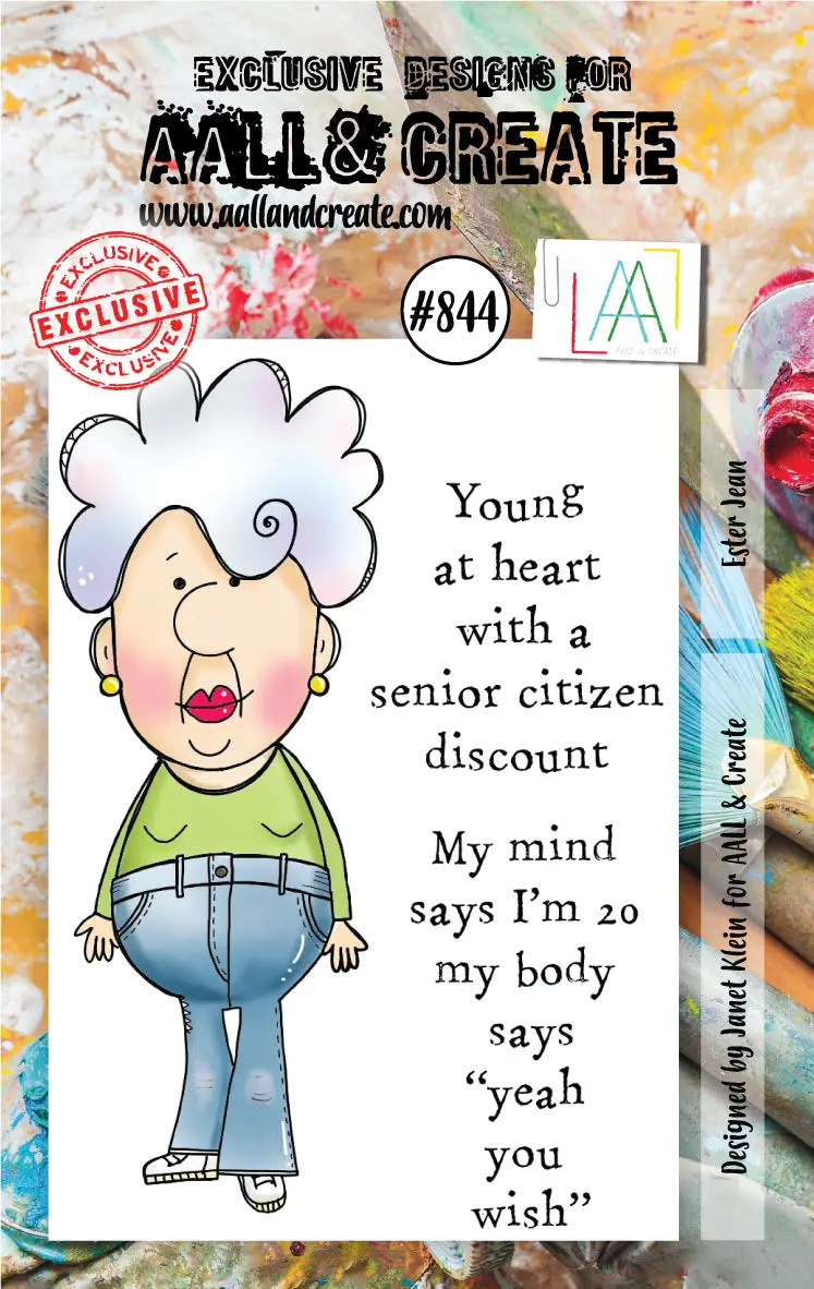Aall And Create Stamp Set - 844 - Ester Jean 1