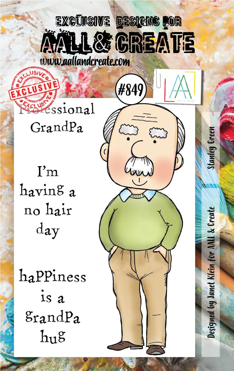 Aall And Create Stamp Set - 849 - Stanley Green 1