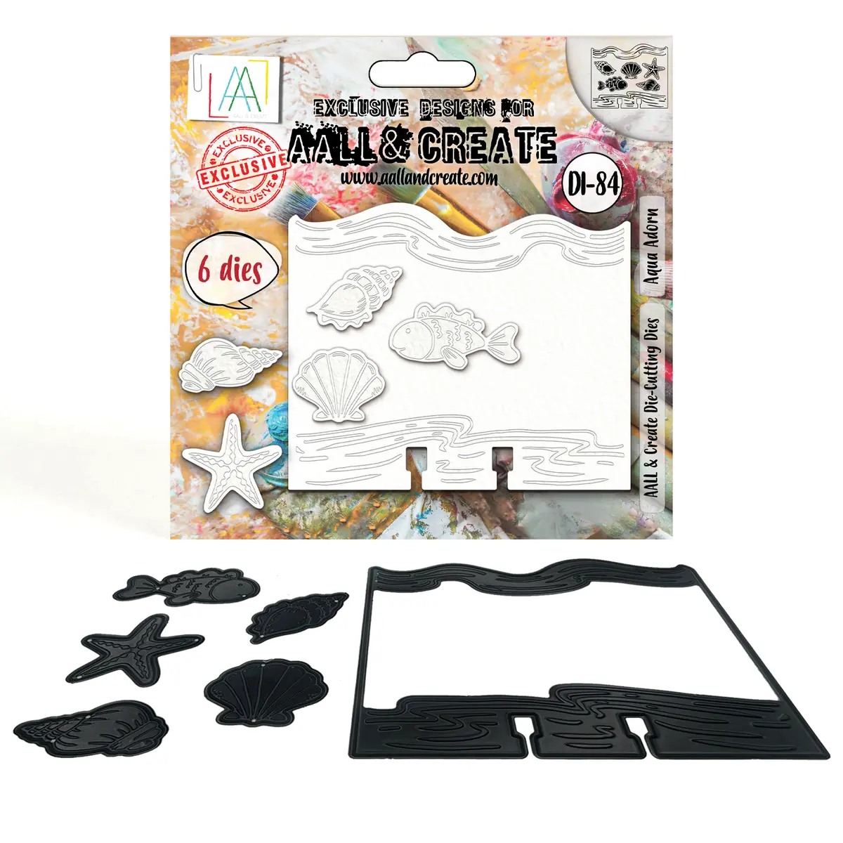 Aall And Create - Die-Cutting Die Set - Aqua Adorn 1