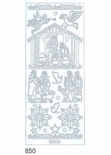 Deco Stickers - Manger Scene 1
