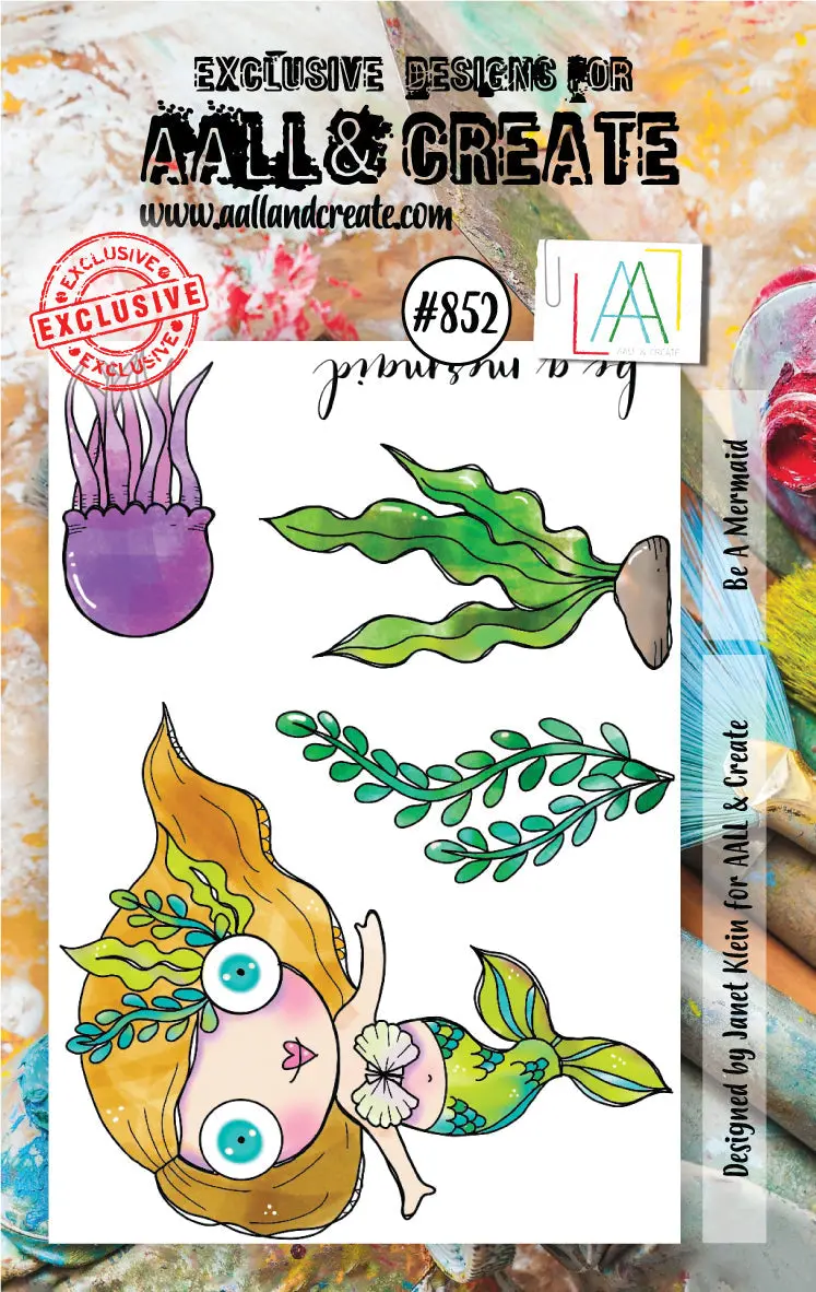 Aall And Create Stamp Set - 852 - Be A Mermaid 1