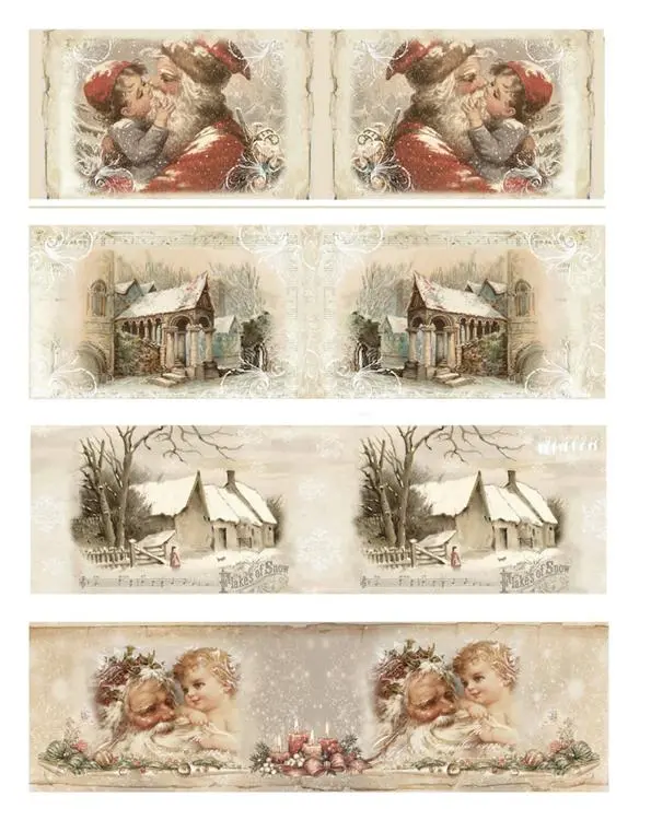 Reddy Shrink Sleeves Nostalgic Christmas 4 Sizes 1