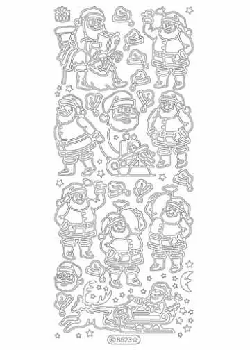 Deco Stickers - Santa 1