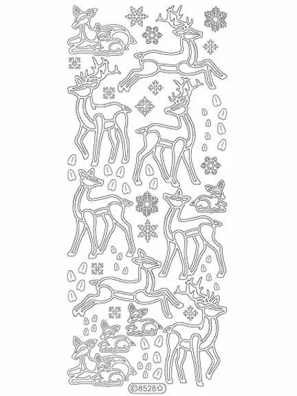 Deco Stickers - Reindeer 1