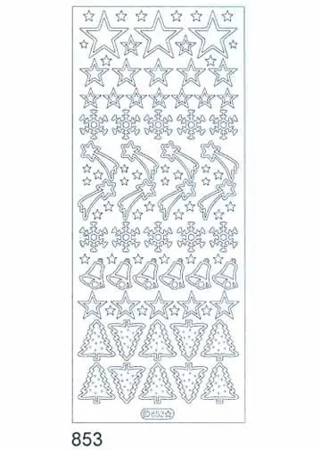 Deco Stickers - Stars/ Bells 1