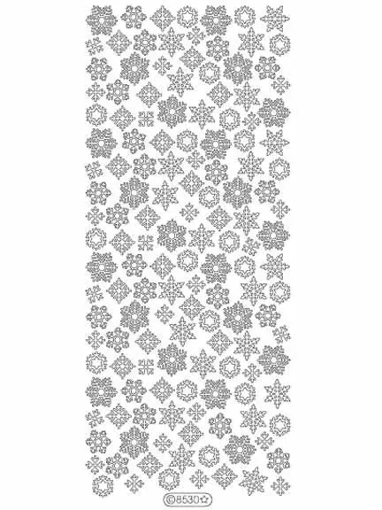 Deco Stickers - Small Snowflakes 1