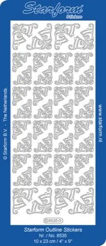 Deco Stickers - Corners - Bells 1