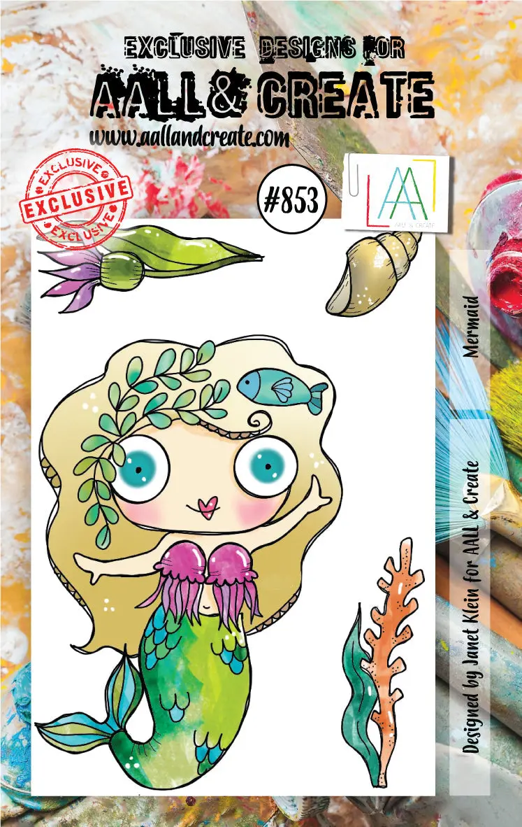 Aall And Create Stamp Set - 853 - Mermaid 1