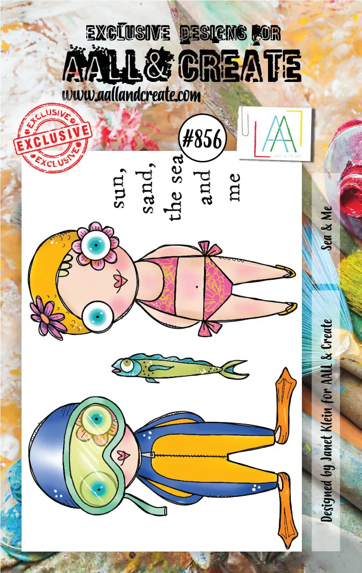 Aall And Create Stamp Set - 856 - Sea & Me 1
