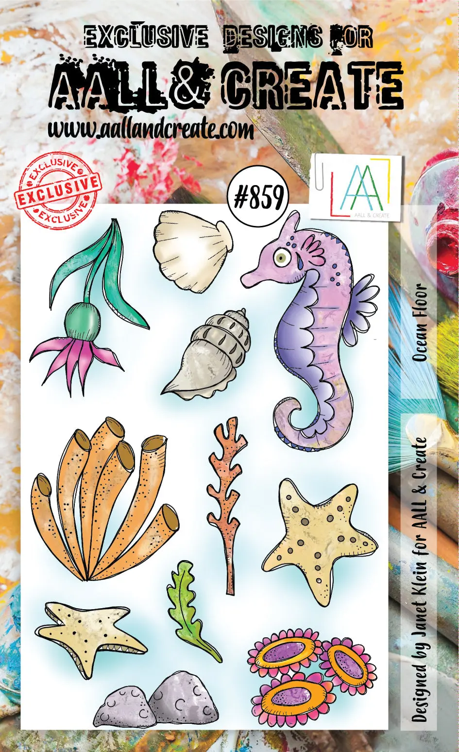 Aall And Create Stamp Set - 859 - Ocean Floor 1