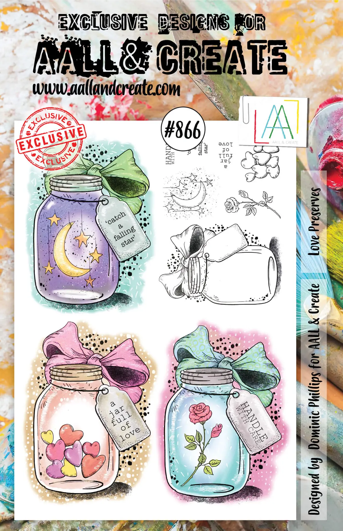 Aall And Create Stamp Set -866 - Love Preserves 1