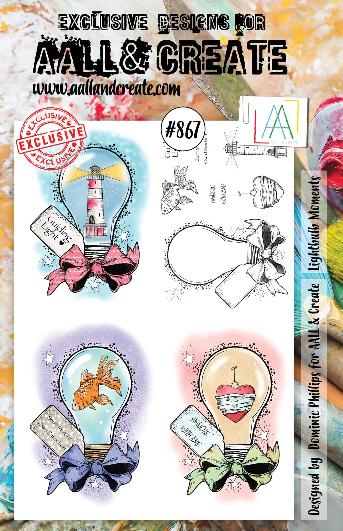 Aall And Create Stamp Set -867 - Lightbulb Moments 1