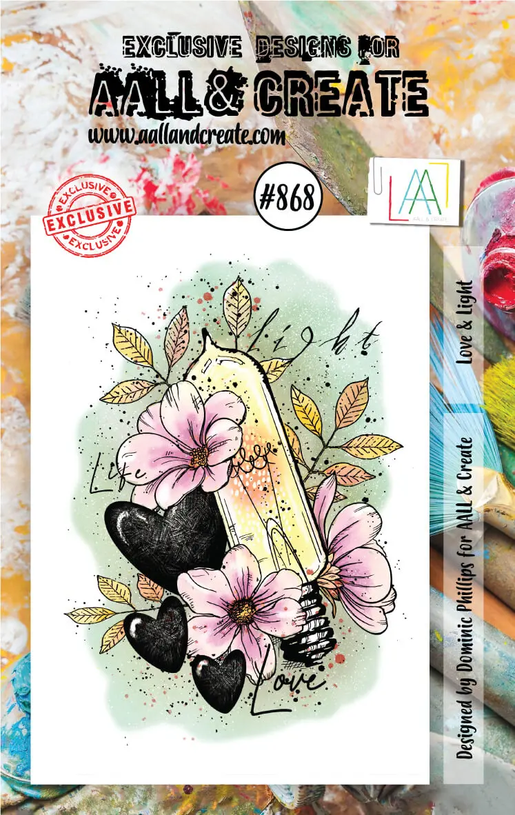 Aall And Create Stamp Set -868 - Love & Light 1