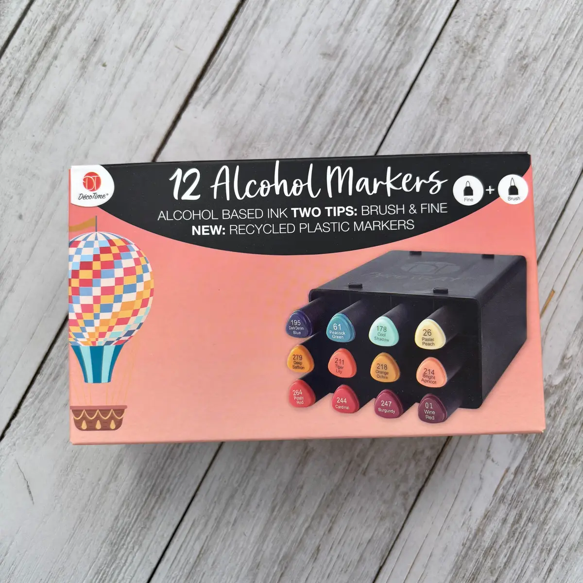 Deco Time Alcohol Markers - Vibrant Carnival 1