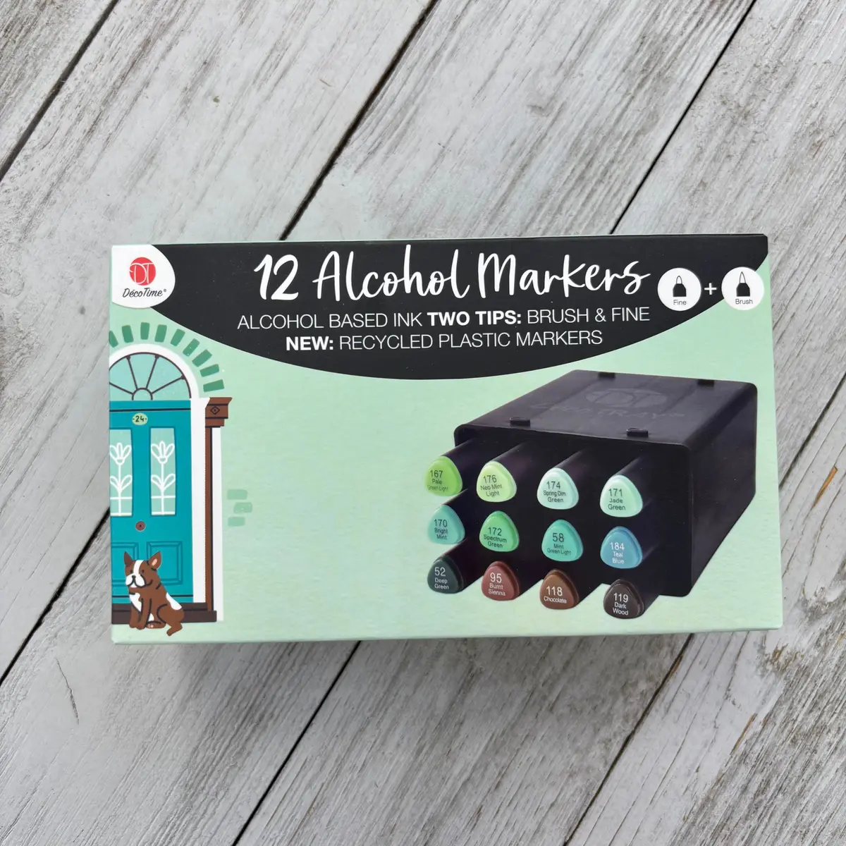 Deco Time Alcohol Markers - Forest Harmony 1